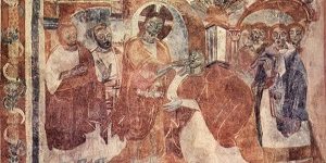 jésus et le sourd muet fresque jésus et le sourd muet fresque