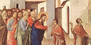 jésus guérissant l'aveugle né jésus guérissant l'aveugle né