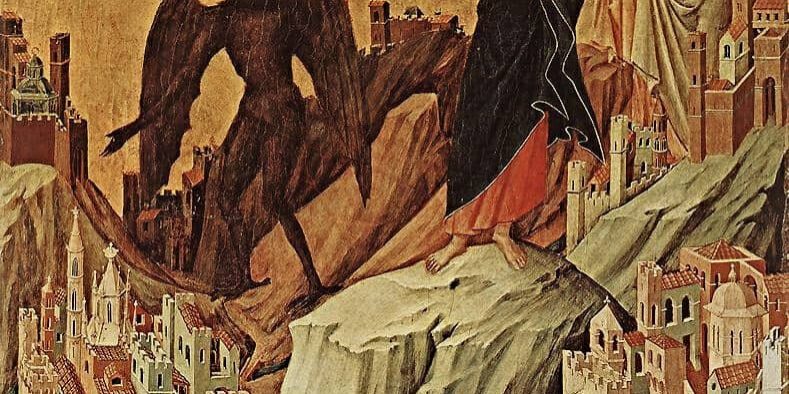 tentation au désert grand format